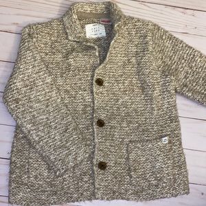 Zara button up sweater